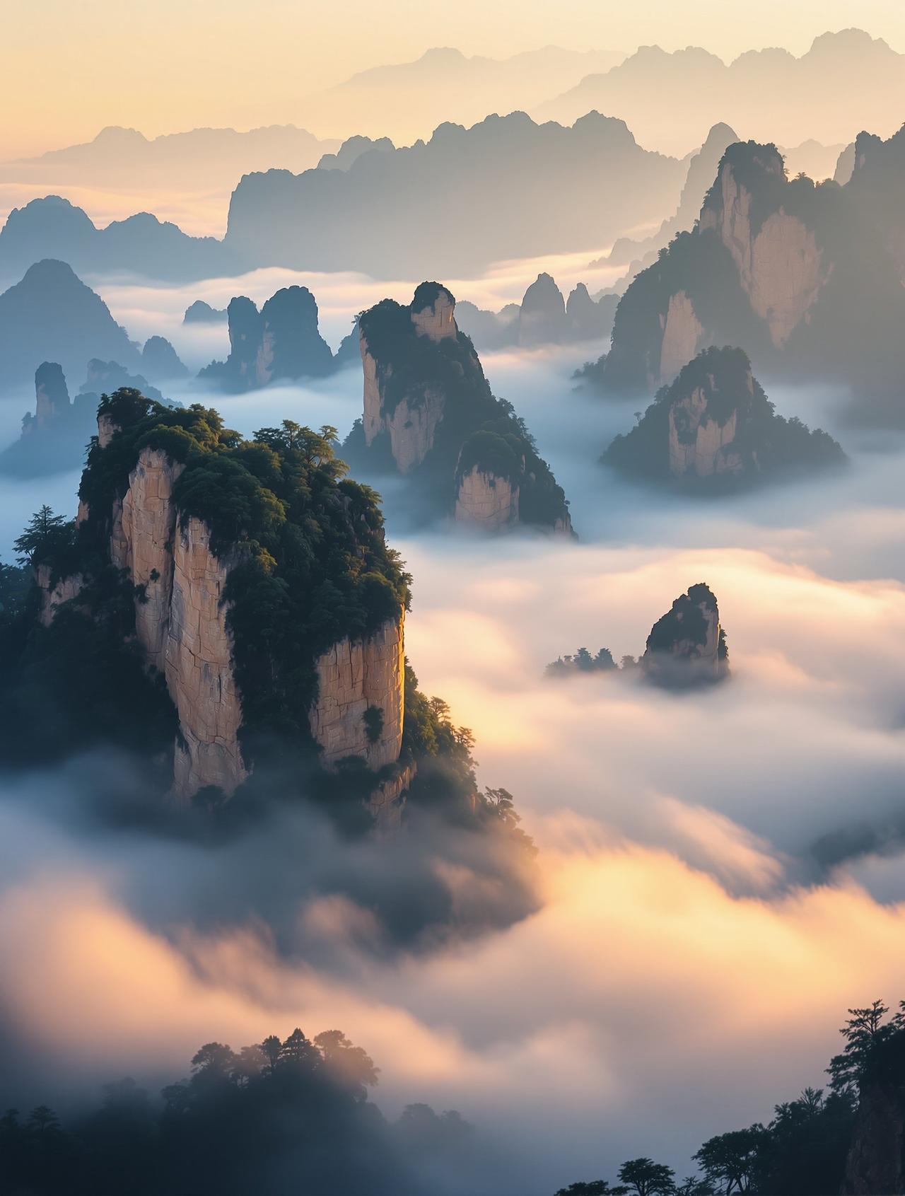 芒果影视-黄山云海：中国最美山岳4K